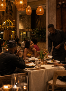 Restaurant dining area